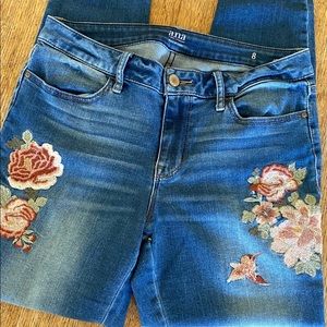 Embroidered Jeans